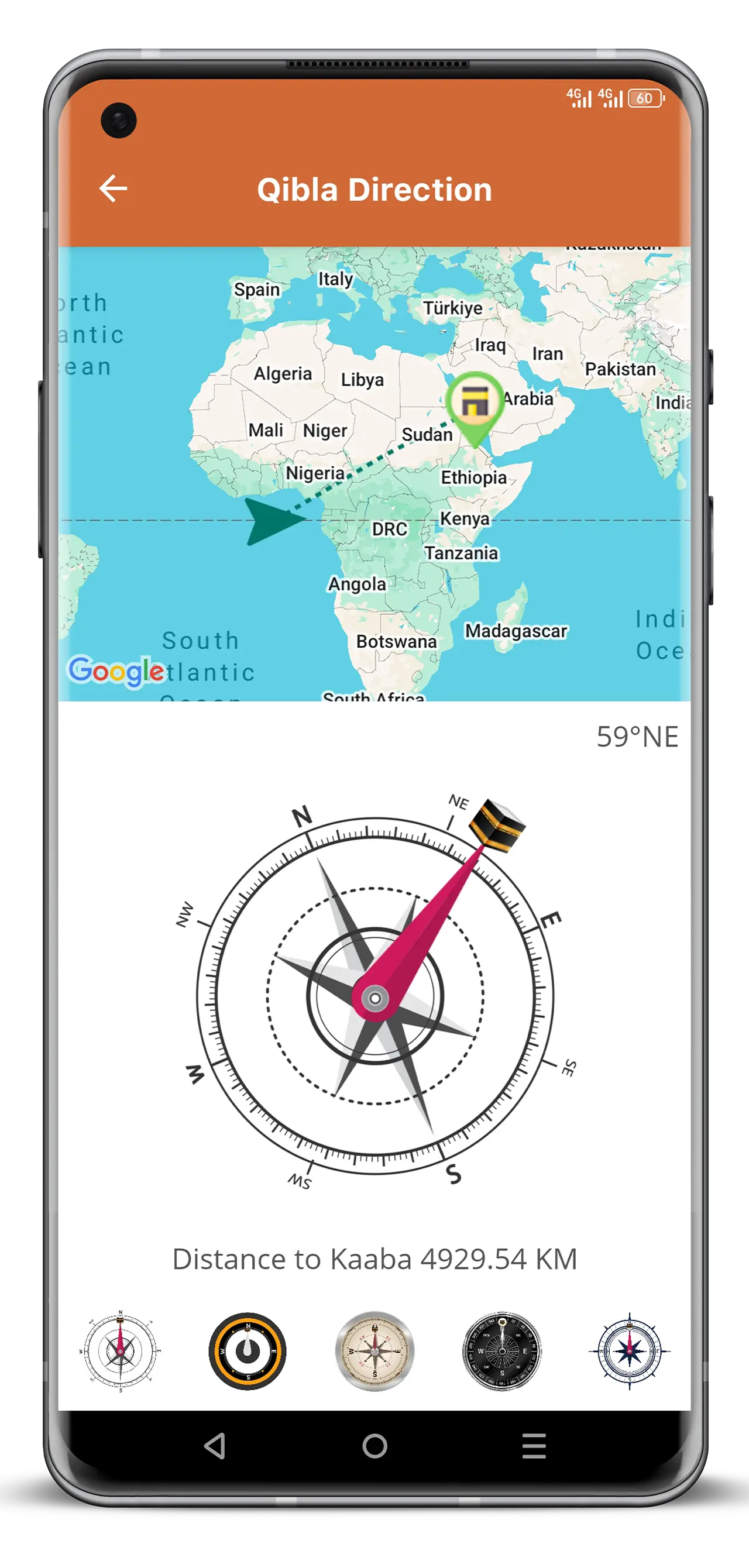 Qibla Direction